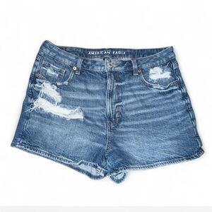 American Eagle Outfitters Blue Mom Shorts